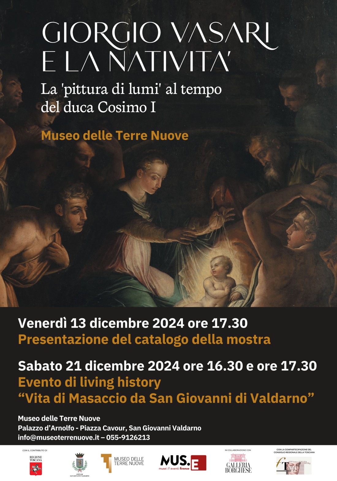 Giorgio Vasari e la Natività_eventi collaterali