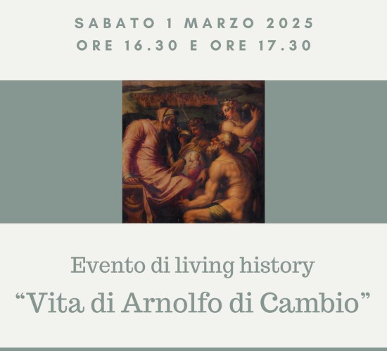 Evento di living history - Vita di Arnolfo di Cambio